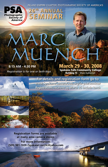 Marc Muench / PSA Seminar - March 29-30, 2008